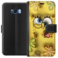 Miniatyrbilde 1 av 3: Kompatibelt Lommeboketui til Samsung Galaxy S8 SvampeBob