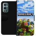 Miniatyrbilde 1 av 3: Kompatibelt Lommeboketui til OnePlus 9 Pro Minecraft pikselverden Creeper gamingdesign