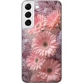 Pikkukuva 1 / 3: Yhteensopiva Puhelinkuori Samsung Galaxy S22 5G Vaaleanpunaiset kukat kukkakuvioinen design