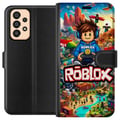 Pikkukuva 1 / 3: Yhteensopiva Lompakkokotelo Samsung Galaxy A33 5G Roblox-universumi, jossa on pelihahmoja, toiminnantäyteisiä seikkailuja ja lentäviä ajoneuvoja