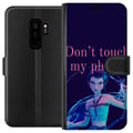 Miniatyrbillede 1 af 3: Kompatibel Tegnebogsetui til Samsung Galaxy S9+ K-pop Rør ikke min telefon – Sjov illustration med animeret karakter