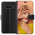Miniatyrbild 1 av 3: Kompatibelt Plånboksfodral till Samsung Galaxy S10+ Taylor Swift