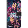 Miniatyrbild 3 av 3: Kompatibelt Plånboksfodral till Samsung Galaxy A40 Kpop Demon Hunters Full Team Battle Idols Magic Blades Cosmic Glow