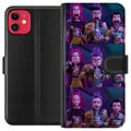 Miniatyrbilde 1 av 3: Kompatibelt Lommeboketui til Apple iPhone 11 Samlefigur KPop Demon Hunters mørk stil