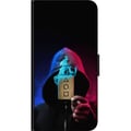 Miniatyrbilde 2 av 2: Kompatibelt Lommeboketui til Samsung Galaxy A20s Squid Game plakat Netflix koreansk serie overlevelsesdrama maske kort hettekledd retrodesign thrille