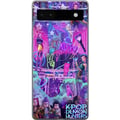 Pikkukuva 1 / 3: Yhteensopiva Puhelinkuori Google Pixel 6a Kpop demoninmetsästäjät neonvalot kaupunki violetti hehku idoliestetiikka tunnelma
