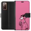 Miniatyrbillede 1 af 3: Kompatibel Tegnebogsetui til Samsung Galaxy S20 FE Pink Panther Drink