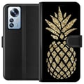 Miniatyrbild 1 av 3: Kompatibelt Plånboksfodral till Xiaomi 12 Pro Ananas