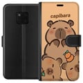 Miniatyrbilde 1 av 3: Kompatibelt Lommeboketui til Huawei Mate 20 Pro Capybara kawaii søt figur samleobjekt