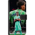 Miniatyrbild 3 av 3: Kompatibelt Plånboksfodral till Samsung Galaxy S21+ 5G Barcelona Yamal matchtröja fotboll junior