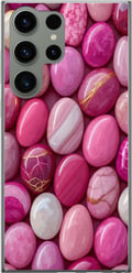 Miniatyrbillede 1 af 3: Kompatibel Mobilcover til Samsung Galaxy S23 Ultra Rosa marmorsten luksuriøst pastelmønster med blank overflade perfekt til moderne og chic design