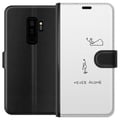 Miniatyrbillede 1 af 3: Kompatibel Tegnebogsetui til Samsung Galaxy S9+ Aldrig Alene