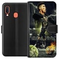 Miniatyrbillede 1 af 2: Kompatibel Tegnebogsetui til Samsung Galaxy A20e Ronaldo