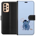 Miniatyrbillede 1 af 3: Kompatibel Tegnebogsetui til Samsung Galaxy A53 5G Stitch Hjerter