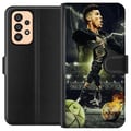 Miniatyrbillede 1 af 3: Kompatibel Tegnebogsetui til Samsung Galaxy A53 5G Ronaldo