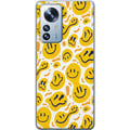 Miniatyrbillede 1 af 3: Kompatibel Mobilcover til Xiaomi 12 Pro Legende smileymønster med gule former i moderne grafisk stil