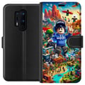 Pikkukuva 1 / 3: Yhteensopiva Lompakkokotelo OnePlus 8 Pro Suuri, yksityiskohtainen Roblox-maailma täynnä hahmoja, seikkailuja ja värikkäitä ympäristöjä