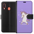 Pikkukuva 1 / 2: Yhteensopiva Lompakkokotelo Samsung Galaxy A20e Yksisarvinen Dab