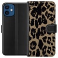 Pikkukuva 1 / 3: Yhteensopiva Lompakkokotelo Apple iPhone 12 mini Leopard