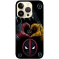 Miniatyrbild 1 av 3: Kompatibelt Mobilskal till Apple iPhone 14 Pro Deadpool & Wolverine Kärlek