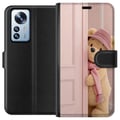 Miniatyrbillede 1 af 3: Kompatibel Tegnebogsetui til Xiaomi 12 Pro Nalle Puh Disney Motiv Tecknad Serie Klassisk Populär