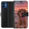 Pikkukuva 1 / 3: Yhteensopiva Lompakkokotelo Apple iPhone 12 mini Koira