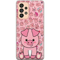 Miniatyrbilde 1 av 3: Kompatibelt Mobildeksel til Samsung Galaxy A53 5G Kawaii Gris Søt Rosa Dyr Anime