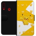Miniatyrbild 1 av 2: Kompatibelt Plånboksfodral till Samsung Galaxy A20s Pikachu Pokémon Gaming Figur Spelmotiv Populär Ikon