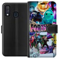 Miniatyrbillede 1 af 2: Kompatibel Tegnebogsetui til Samsung Galaxy A40 Fortnite