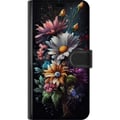 Miniatyrbillede 3 af 3: Kompatibel Tegnebogsetui til Samsung Galaxy A22 5G Blomster