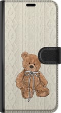 Miniatyrbild 3 av 3: Kompatibelt Plånboksfodral till Samsung Galaxy A40 Liten Nalle – klassisk nalle i enkel design