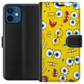Miniatyrbilde 1 av 3: Kompatibelt Lommeboketui til Apple iPhone 12 mini SvampeBob Firkant