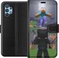 Pikkukuva 1 / 3: Yhteensopiva Lompakkokotelo Samsung Galaxy A32 5G Minecraft