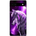 Pikkukuva 1 / 3: Yhteensopiva Puhelinkuori Google Pixel 6a Punainen Susi