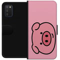 Miniatyrbilde 1 av 2: Kompatibelt Lommeboketui til Samsung Galaxy A03s Kawaii Piggy