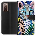 Miniatyrbild 1 av 3: Kompatibelt Plånboksfodral till Samsung Galaxy S20 FE Vivid Leopard