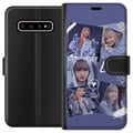 Miniatyrbild 1 av 3: Kompatibelt Plånboksfodral till Samsung Galaxy S10+ Lisa Blackpink – Aesthetic K-pop Queen