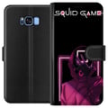 Miniatyrbild 1 av 2: Kompatibelt Plånboksfodral till Samsung Galaxy S8 Squid Game 2 - Gissa
