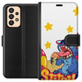 Pikkukuva 1 / 3: Yhteensopiva Lompakkokotelo Samsung Galaxy A33 5G Stitch Glass