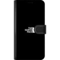 Pikkukuva 2 / 2: Yhteensopiva Lompakkokotelo Samsung Galaxy A20e The North Face -logo mustavalkoisena, ajattomassa ulkoiluhenkisessä designissa, joka symboloi voimaa,