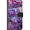 Miniatyrbilde 3 av 3: Kompatibelt Lommeboketui til Apple iPhone 12 Valorant jenter plakat Mira Rumi Zoey Riot Games anime gaming agenter neonstil karakter fanart kunst