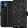 Miniatyrbillede 1 af 3: Kompatibel Tegnebogsetui til Apple iPhone 12 mini Luksus