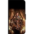 Miniatyrbild 2 av 2: Kompatibelt Plånboksfodral till Samsung Galaxy A20s Stranger Things-gruppbild med hjältarna i mörk fantasymiljö och hotfull varelse