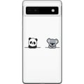 Pikkukuva 1 / 3: Yhteensopiva Puhelinkuori Google Pixel 6a Panda Koala