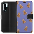 Miniatyrbillede 1 af 3: Kompatibel Tegnebogsetui til Huawei P30 Pro Flyvende bjørne