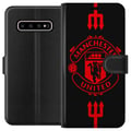 Miniatyrbilde 1 av 3: Kompatibelt Lommeboketui til Samsung Galaxy S10+ ManchesterUnited