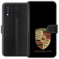 Miniatyrbild 1 av 3: Kompatibelt Plånboksfodral till Samsung Galaxy A40 PORSCHE