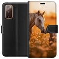 Miniatyrbillede 1 af 3: Kompatibel Tegnebogsetui til Samsung Galaxy S20 FE Heste