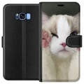 Miniatyrbillede 1 af 3: Kompatibel Tegnebogsetui til Samsung Galaxy S8 Kat