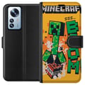 Pikkukuva 1 / 3: Yhteensopiva Lompakkokotelo Xiaomi 12 Pro Minecraft Boom